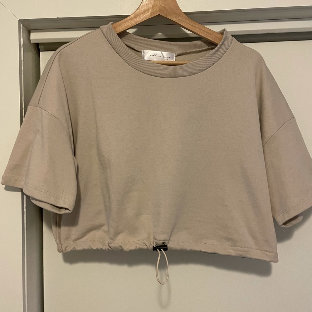 Goldmorning Cropped sweatshirt